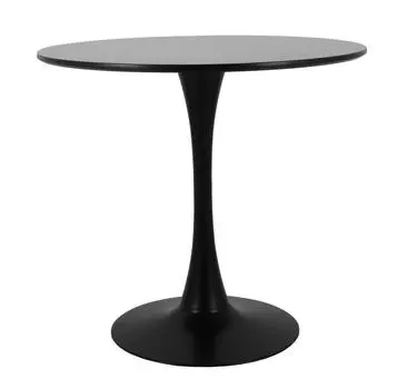 Стол tulip (bradexhome) черный 73 см.