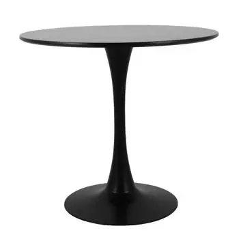 Стол tulip (bradexhome) черный 75.0 см.