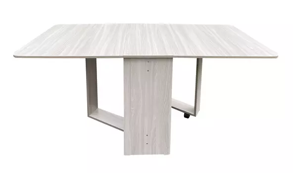 Стол-тумба прямоугольный раскладной (la neige) бежевый 82.0x67.0x9.0 см.