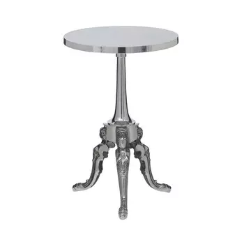 Стол turunçova (to4rooms) серебристый 59.0 см.