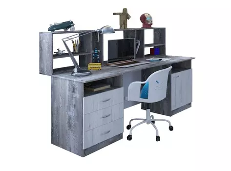 Стол «юта» (ярофф) серый 1932x750x832 см.