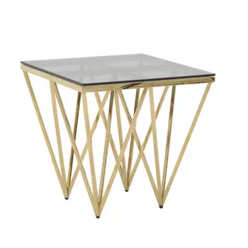 Стол xander (to4rooms) золотой 50.0x50.0x50.0 см.