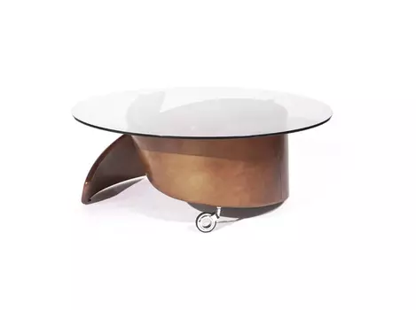 Стол журнальный brazo (actualdesign) коричневый