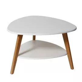 Стол журнальный джилонг (leset) белый 78x50x77 см.