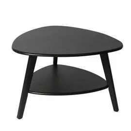 Стол журнальный джилонг (leset) черный 78x50x77 см.