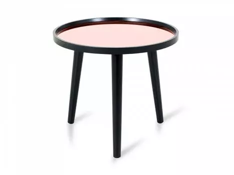 Стол журнальный focus (ogogo) черный 43 см.