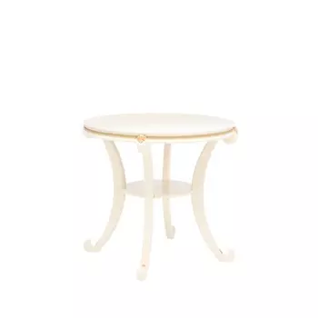 Стол журнальный глория м (leset) бежевый 66 см.