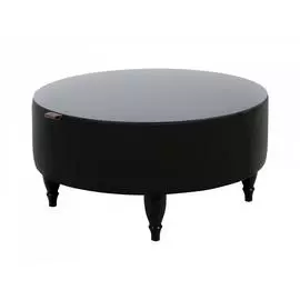 Стол журнальный italia (ogogo) черный 37 см.