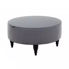 Стол журнальный italia (ogogo) серый 37 см.