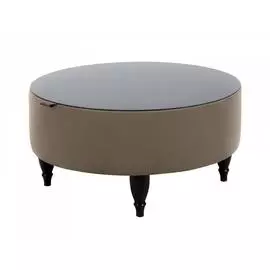 Стол журнальный italia (ogogo) серый 37 см.