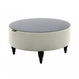 Стол журнальный italia (ogogo) серый 37 см.