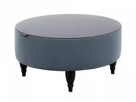 Стол журнальный italia (ogogo) серый 37 см.