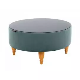 Стол журнальный italia (ogogo) серый 37 см.