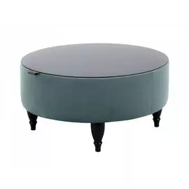 Стол журнальный italia (ogogo) зеленый 37 см.