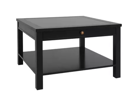 Стол журнальный kvartet (ogogo) черный 80x51x80 см.