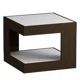 Стол журнальный ls 746 (leset) коричневый 60.0x50.0x60.0 см.