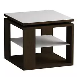 Стол журнальный ls 747 (leset) коричневый 60.0x52x60.0 см.