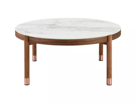 Стол журнальный milosh tendence 701036 (milosh) коричневый