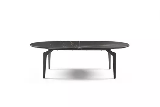 Стол журнальный milosh tendence (milosh) черный 74x42x135 см.