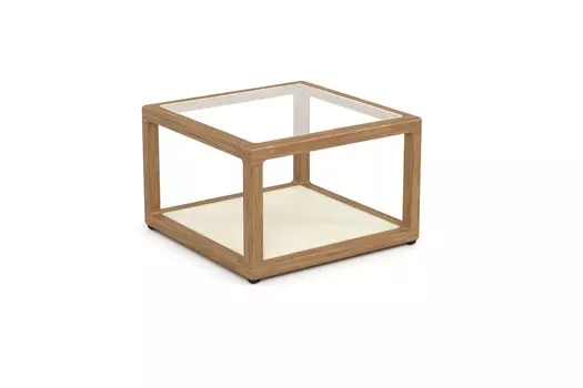 Стол журнальный seagull (yachtline) бежевый 60x40x60 см.