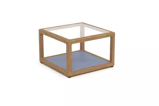 Стол журнальный seagull (yachtline) голубой 60x40x60 см.