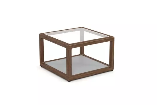 Стол журнальный seagull (yachtline) серый 60x40x60 см.