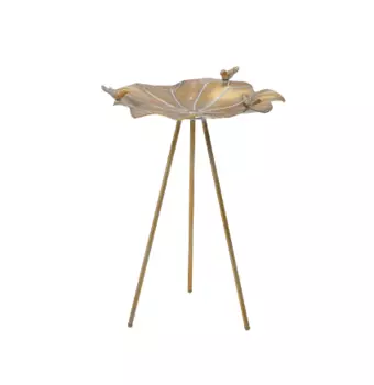 Стол журнальный (to4rooms) золотой 42x57x42 см.