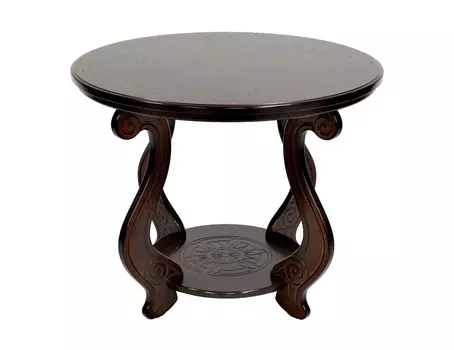 Стол журнальный виват (leset) коричневый 50 см.