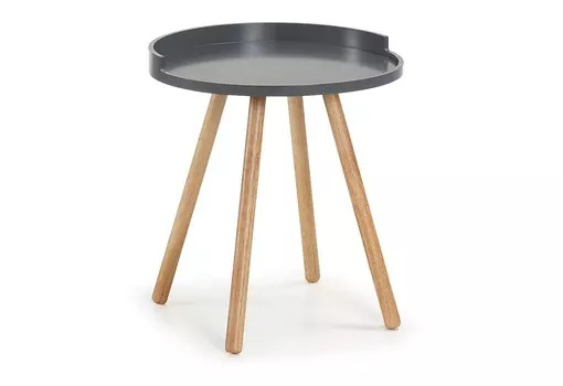Столик bruk (la forma) серый 46x46x46 см.