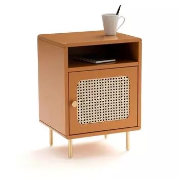 Столик для изголовья redpop (laredoute) коричневый 40x55x34 см.