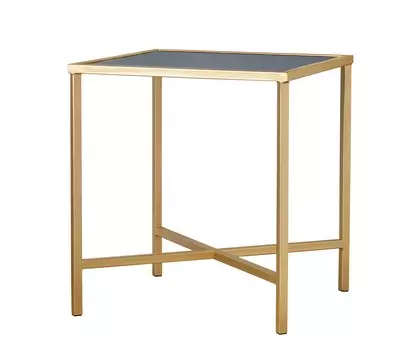 Столик (for miss) золотой 50.0x50.0x50.0 см.