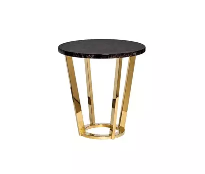 Столик (garda decor) черный 57 см.