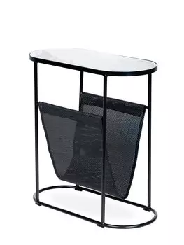 Столик - газетница (my interno) черный 54x55x25 см.