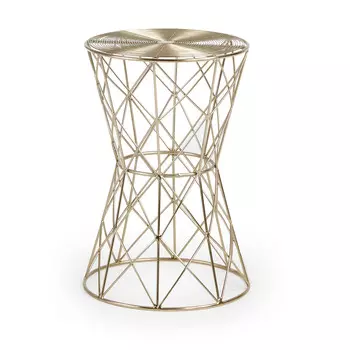 Столик ione (la forma) золотой 46 см.