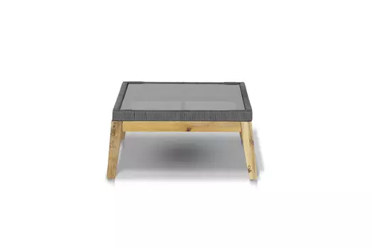 Столик кофейный барселона (outdoor) бежевый 65x33x65 см.