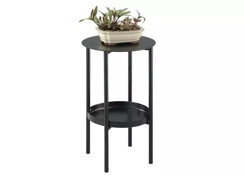 Столик-подставка restelli (bergenson bjorn) черный 50 см.