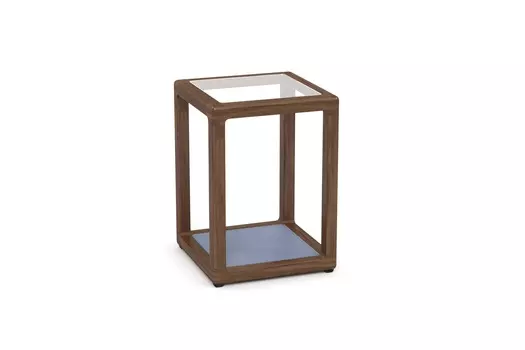 Столик придиванный seagull (yachtline) голубой 40.0x40.0 см.