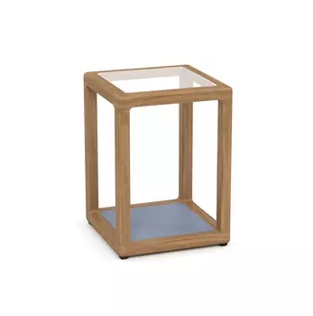 Столик придиванный seagull (yachtline) голубой 40x40 см.