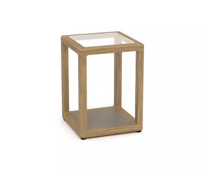 Столик придиванный seagull (yachtline) коричневый 40x40 см.