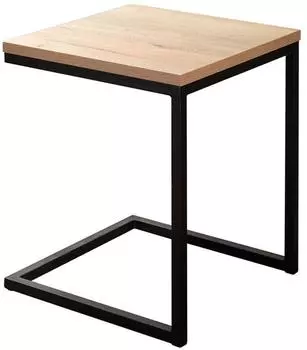 Столик приставной loft (r-home) бежевый 42x52x42 см.