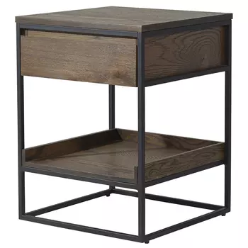 Столик rivoli (unique) коричневый 45x60x45 см.