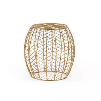 Столик ronna (la forma) золотой 44 см.