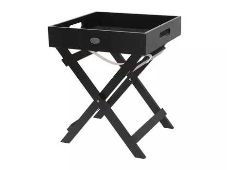 Столик сервировочный living black (ogogo) черный 33x36x33 см.