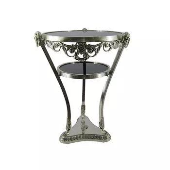 Столик (to4rooms) золотой 43x64x43 см.