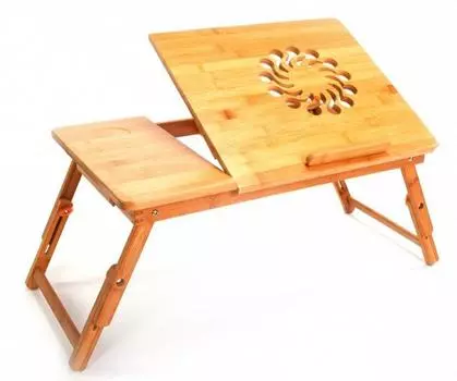 Столик-трансформер (bradexhome) коричневый 37x17x56 см.