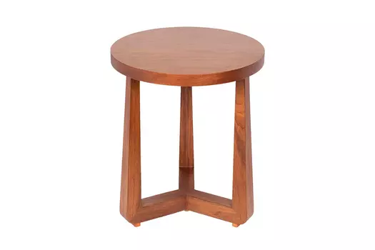 Столик журнальный (garda decor) коричневый 47 см.