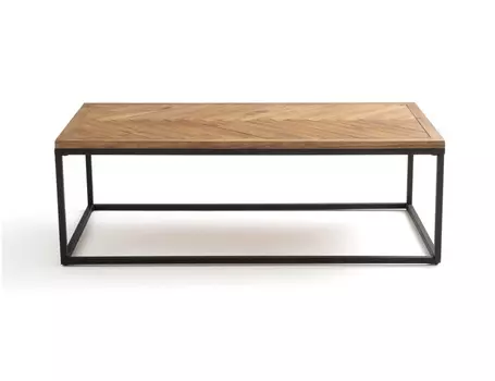 Столик журнальный nottingham (laredoute) коричневый 120x40x60 см.