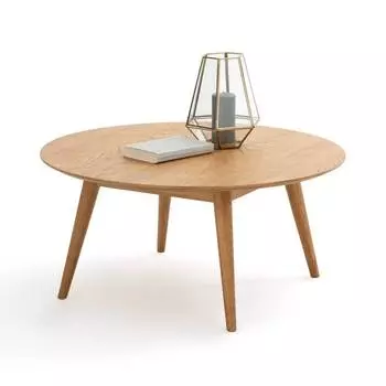 Столик журнальный quilda (laredoute) коричневый 40 см.