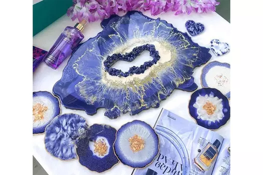 Столовый набор «ocean» (kovka object) синий