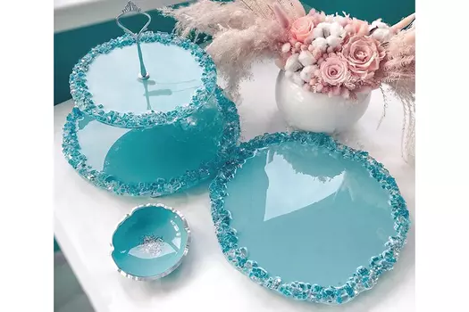 Столовый набор «sky» (kovka object) голубой